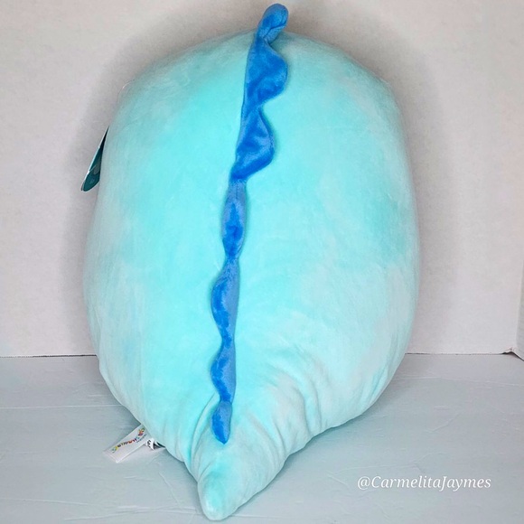 BEN 🦕 Blue Dinosaur DEFECT TAG Original Squishmallow By Kellytoy NWT - Picture 4 of 9
